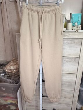 Zenana Fleece Joggers - Ash Mocha